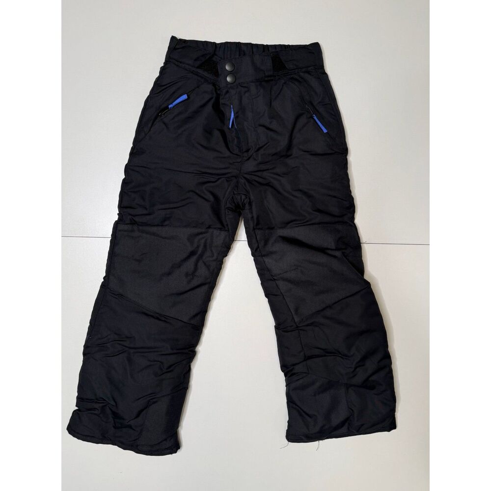 All in Motion Kids S Black Insulated Snow Pants Ski Snowboard Winter Waterproof